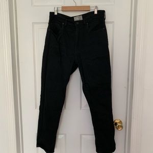 Everlane high rise straight jeans